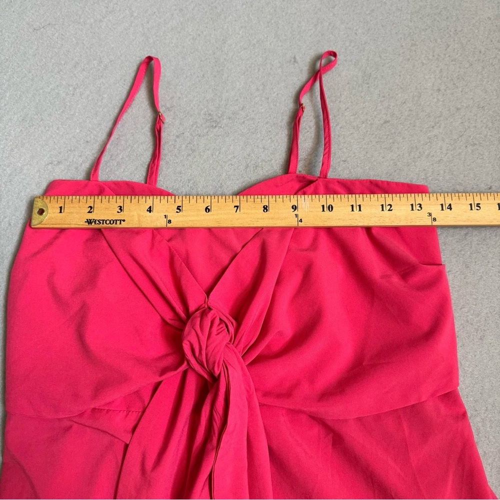Judith March | Pink Front Tie Sleeveless Top | Women’s Small - Picture 3 of 7